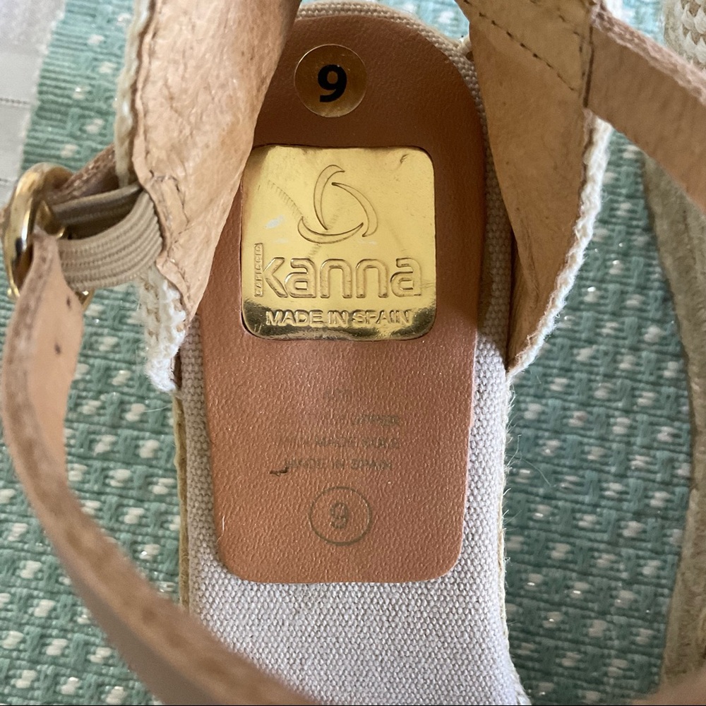 🔖 Kanna🔖 Espadrille Wedge - Picture 8 of 8